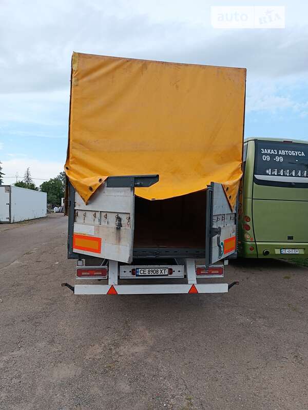 Тентований борт (штора) - напівпричіп Krone SDP 27 2002 в Кіцмані