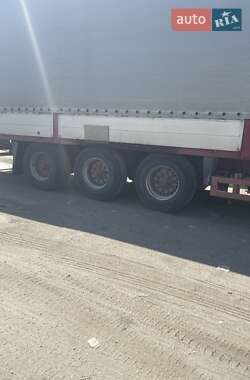 Тентованный борт (штора) - полуприцеп Krone SDP 27 2001 в 
