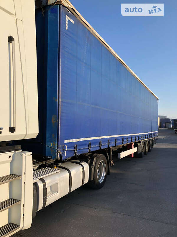 Тентованный борт (штора) - полуприцеп Krone SDP 27 2010 в Хусте