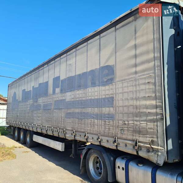 Тентованный борт (штора) - полуприцеп Krone SDP 27 2007 в Харькове