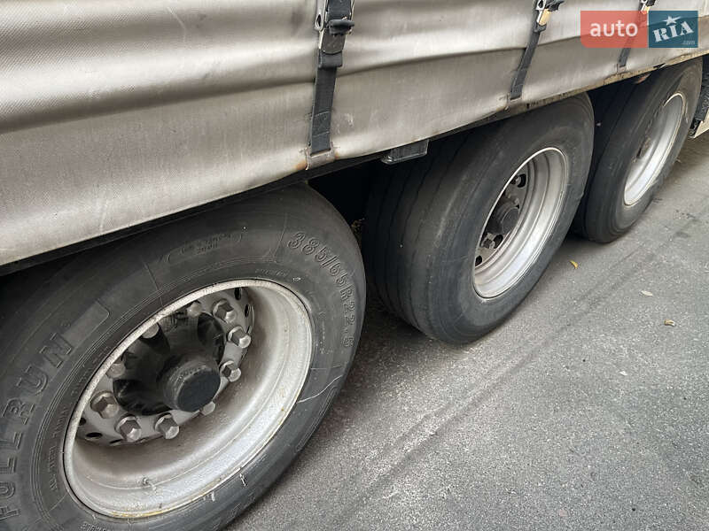 Тентованный борт (штора) - полуприцеп Krone SDP 27 2007 в Березному