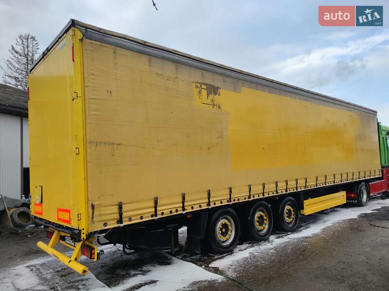 Тентованный борт (штора) - полуприцеп Krone SDP 27 2004 в Ивано-Франковске