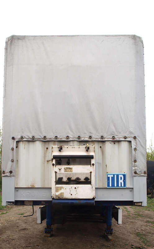 Тентований борт (штора) - напівпричіп Krone SDP 27 2001 в Одесі