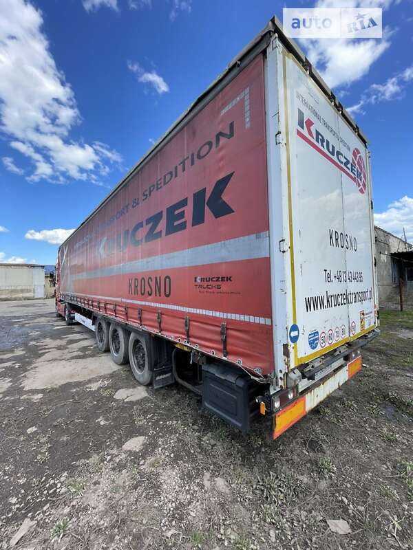 Тентованный борт (штора) - полуприцеп Krone SDP 27 2012 в Одессе