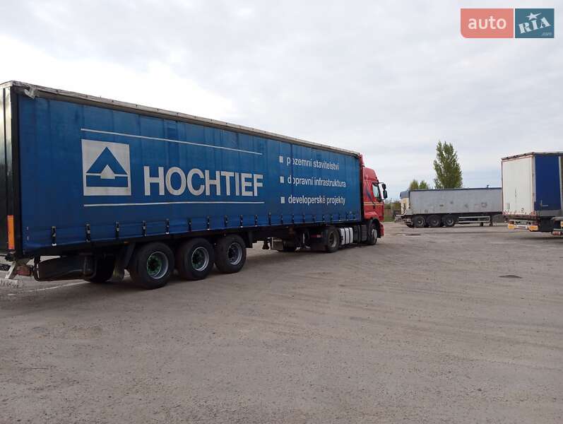 Тентованный борт (штора) - полуприцеп Krone SDP 27 2000 в Березному фото Тентованный борт (штора) - полуприцеп Krone SDP 27 2000 в Березному