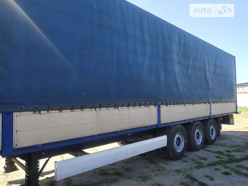 Бортовий напівпричіп Krone SDP 27 2007 в Рава-Руській