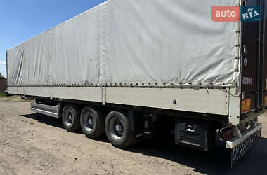 Тентованный борт (штора) - полуприцеп Krone SDP 27 2001 в 