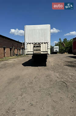 Тентованный борт (штора) - полуприцеп Krone SDP 27 2001 в 