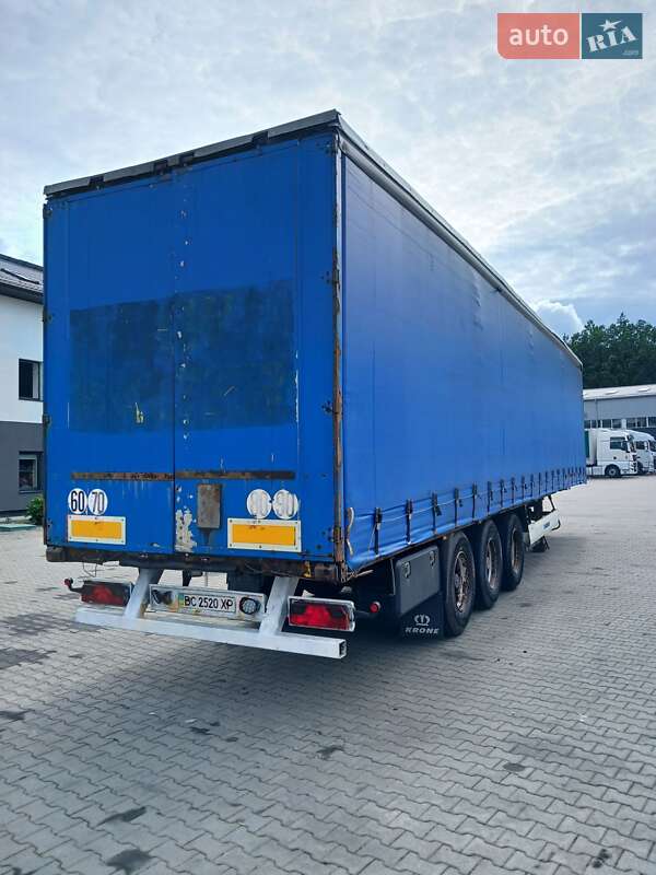 Тентованный борт (штора) - полуприцеп Krone SDP 27 2005 в Львове
