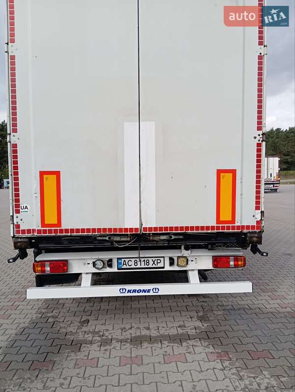 Тентованный борт (штора) - полуприцеп Krone SDP 27 2008 в Седлище