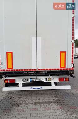 Тентованный борт (штора) - полуприцеп Krone SDP 27 2008 в 