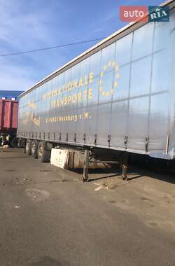 Тентованный борт (штора) - полуприцеп Krone SDP 27 2004 в 