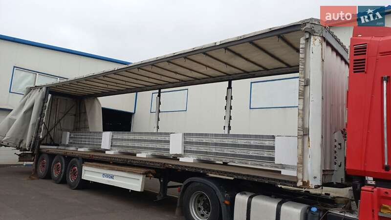 Тентованный борт (штора) - полуприцеп Krone SDP 27 2006 в Днепре