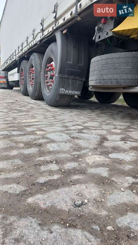 Тентованный борт (штора) - полуприцеп Krone SDP 27 2006 в Днепре