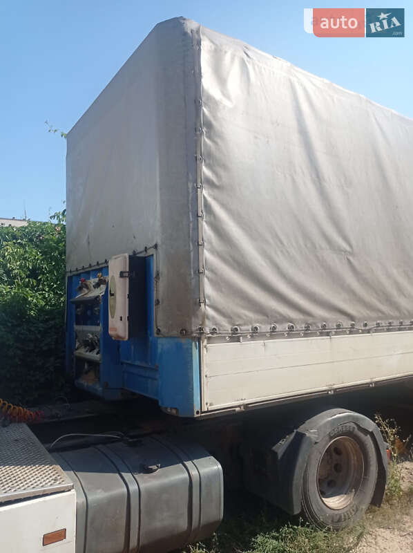 Тентованный борт (штора) - полуприцеп Krone SDP 27 2004 в Чернигове