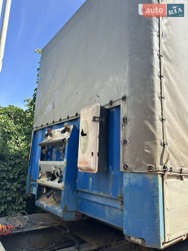 Тентованный борт (штора) - полуприцеп Krone SDP 27 2004 в Чернигове