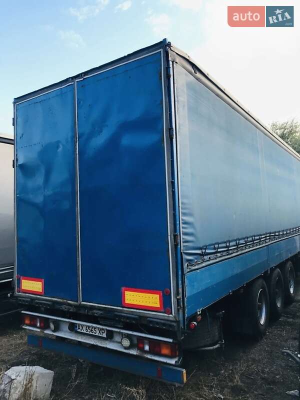 Тентованный борт (штора) - полуприцеп Krone SDP 27 1997 в Харькове фото Тентованный борт (штора) - полуприцеп Krone SDP 27 1997 в Харькове