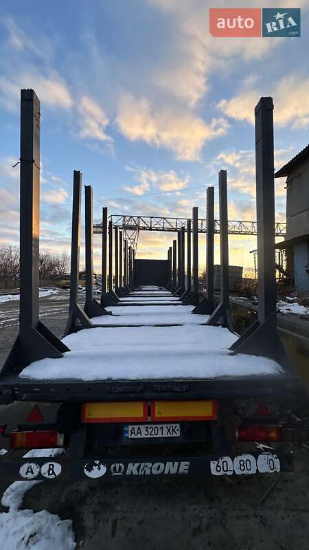 Лесовоз / Сортиментовоз - полуприцеп Krone SDP 27 2002 в Киеве
