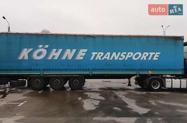 Тентованный борт (штора) - полуприцеп Krone SDP 27 2014 в 