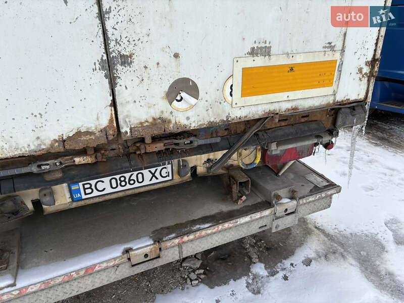 Тентованный борт (штора) - полуприцеп Krone SDP 27 2003 в Киеве