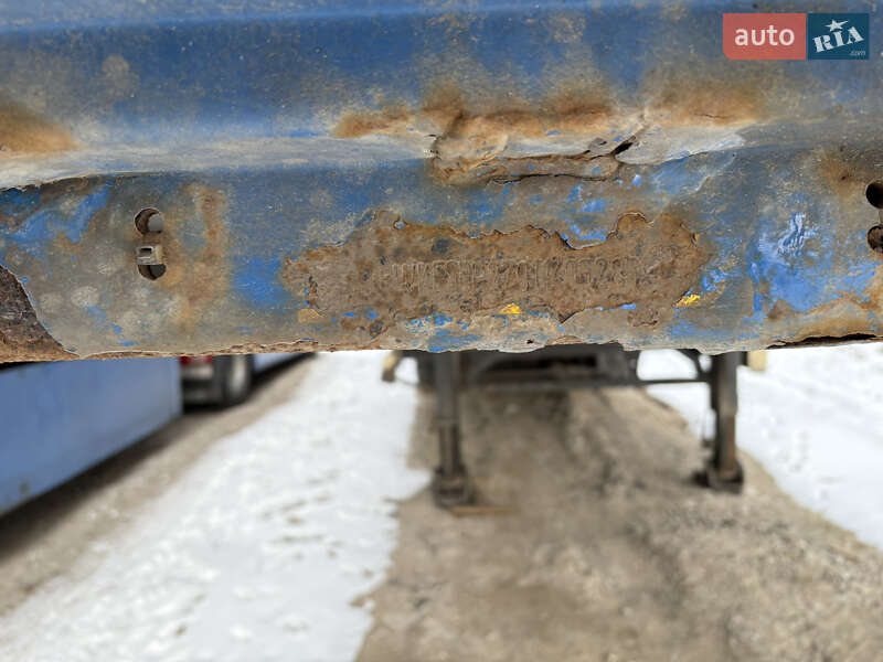 Тентованный борт (штора) - полуприцеп Krone SDP 27 2003 в Киеве