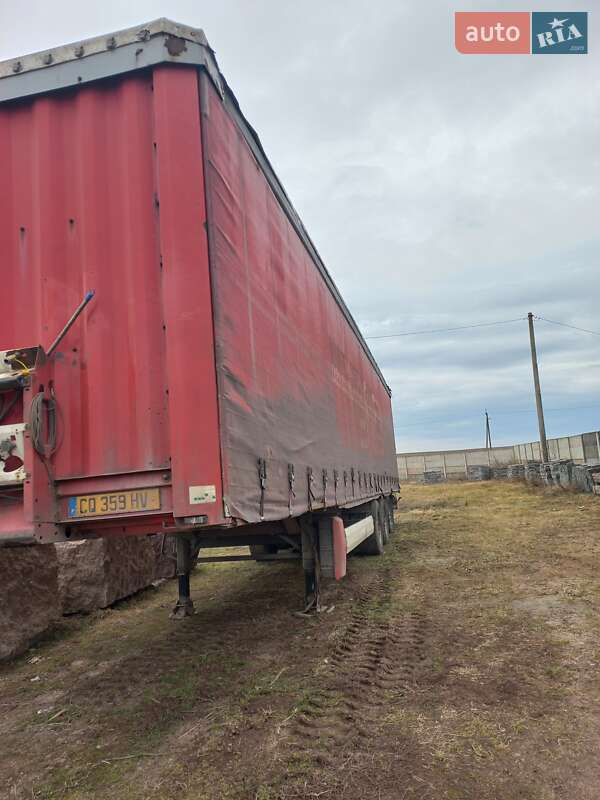 Тентованный борт (штора) - полуприцеп Krone SDP 27 2006 в Сокале