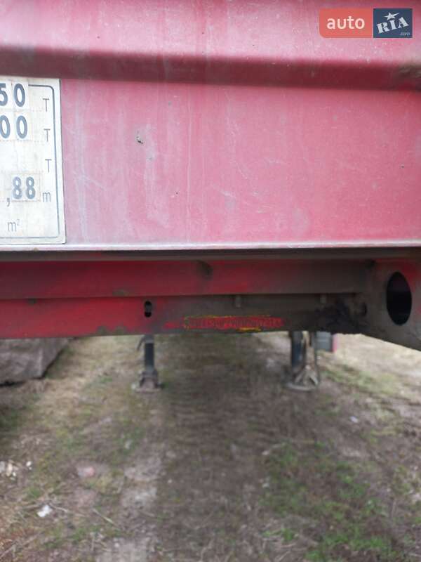 Тентованный борт (штора) - полуприцеп Krone SDP 27 2006 в Сокале