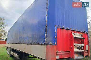 Тентованный борт (штора) - полуприцеп Krone SDP 27 2007 в 