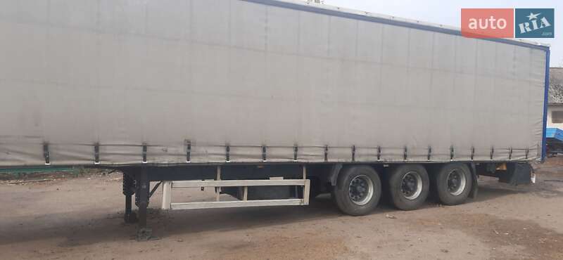 Тентованный борт (штора) - полуприцеп Krone SDP 27 2007 в Дубно