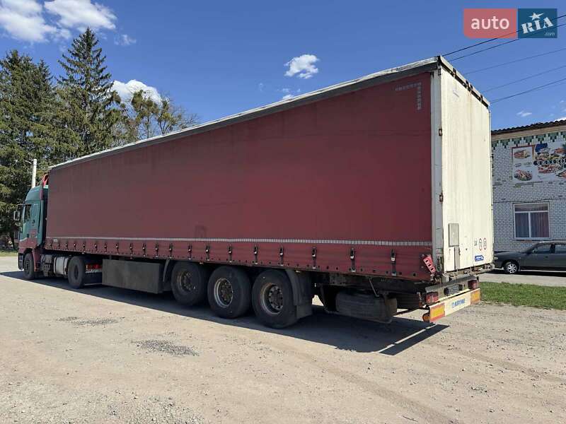 Тентованный борт (штора) - полуприцеп Krone SDP 27 2007 в Барановке