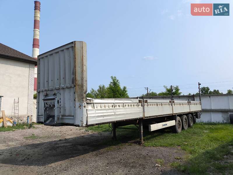 Бортовий напівпричіп Krone SDP 27 2008 в Харкові