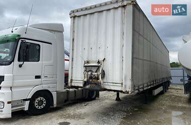 Тентованный борт (штора) - полуприцеп Krone SDP 27 2007 в 