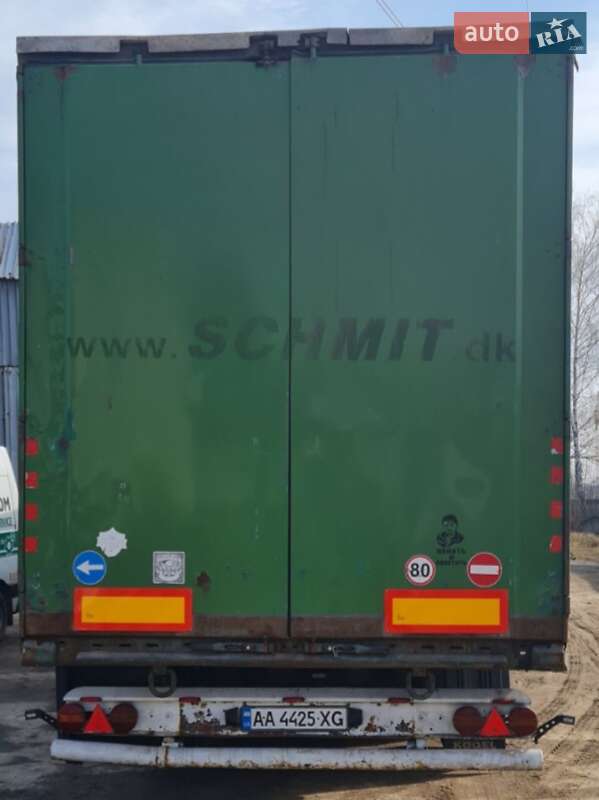 Тентованный борт (штора) - полуприцеп Krone SDP 27 2005 в Киеве