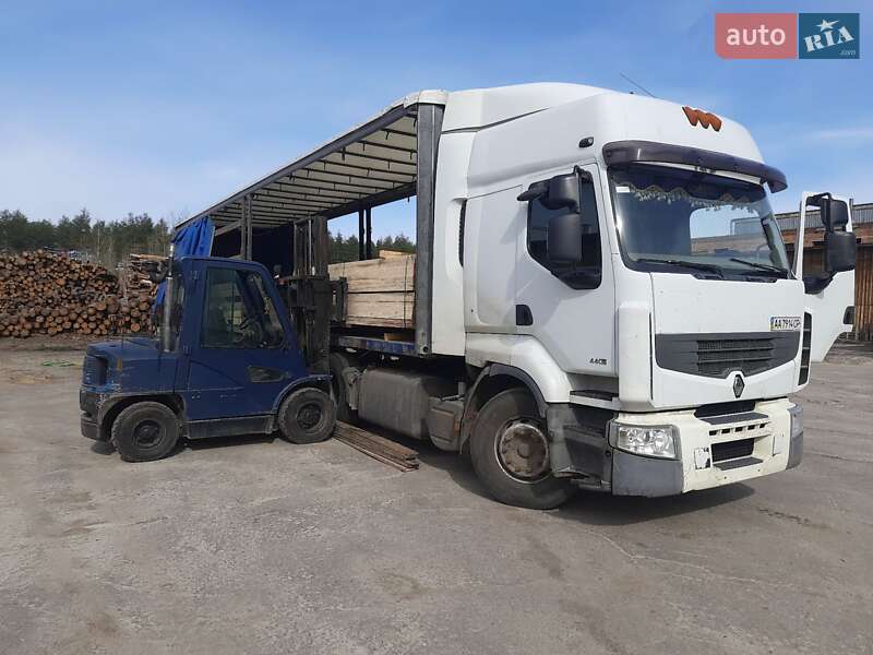 Тентованный борт (штора) - полуприцеп Krone SDP 27 2007 в Киеве