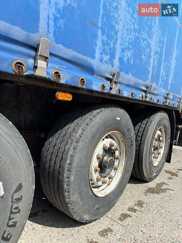 Тентованный борт (штора) - полуприцеп Krone SDP 27 2002 в Одессе