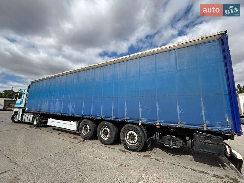 Тентованный борт (штора) - полуприцеп Krone SDP 27 2002 в Одессе