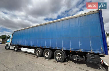 Тентованный борт (штора) - полуприцеп Krone SDP 27 2002 в 
