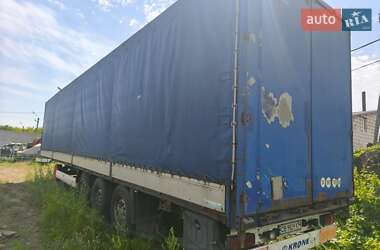 Тентованный борт (штора) - полуприцеп Krone SDP 27 2007 в 