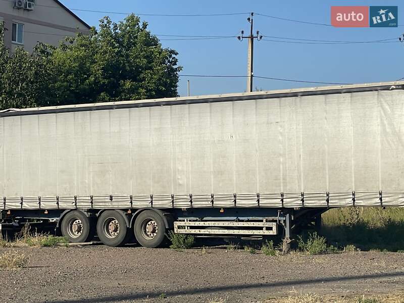 Тентований борт (штора) - напівпричіп Krone SDP 27 1997 в 