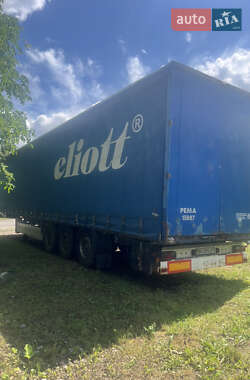 Бортовий напівпричіп Krone SDP 27 2003 в 