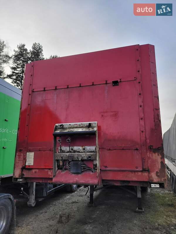 Тентованный борт (штора) - полуприцеп Krone SDP 27 1999 в Кременце фото 2 Тентованный борт (штора) - полуприцеп Krone SDP 27 1999 в Кременце