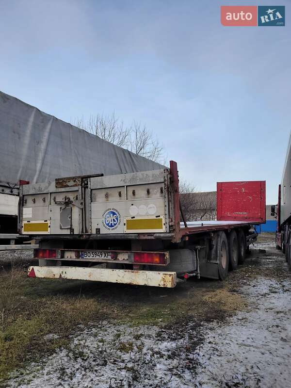 Тентованный борт (штора) - полуприцеп Krone SDP 27 1999 в Кременце фото 6 Тентованный борт (штора) - полуприцеп Krone SDP 27 1999 в Кременце