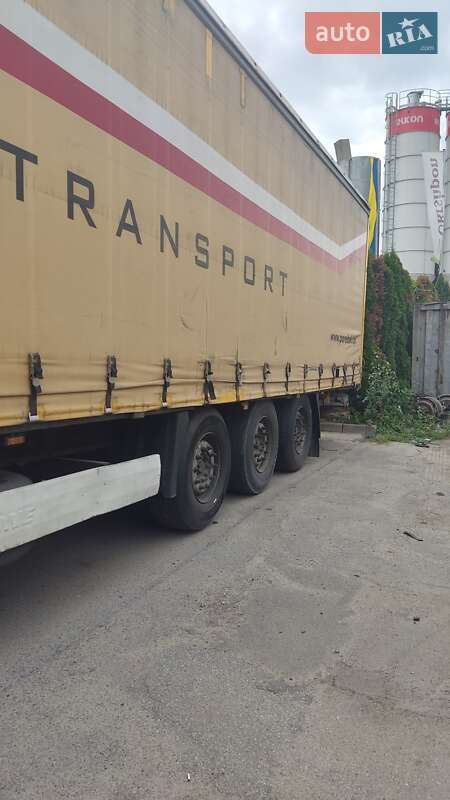 Тентованный борт (штора) - полуприцеп Krone SDP 27 2007 в Киеве