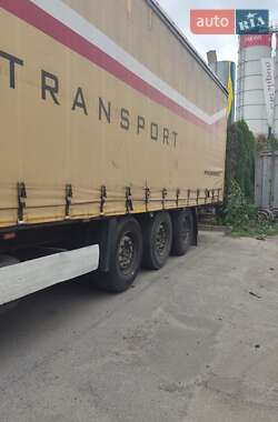 Тентованный борт (штора) - полуприцеп Krone SDP 27 2007 в 