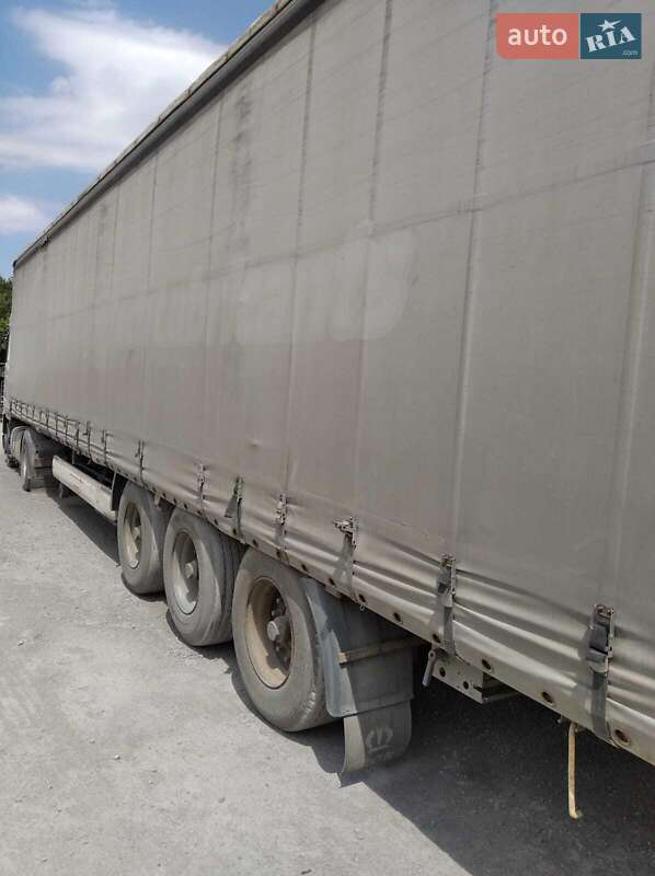 Тентованный борт (штора) - полуприцеп Krone SDP 27 2004 в Кривом Роге
