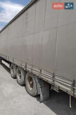 Тентованный борт (штора) - полуприцеп Krone SDP 27 2004 в 