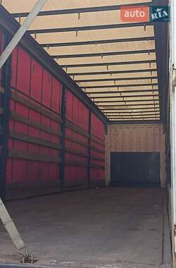 Тентованный борт (штора) - полуприцеп Krone SDP 27 2008 в 