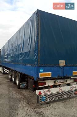 Тентованный борт (штора) - полуприцеп Krone SDP 27 1998 в Дубно