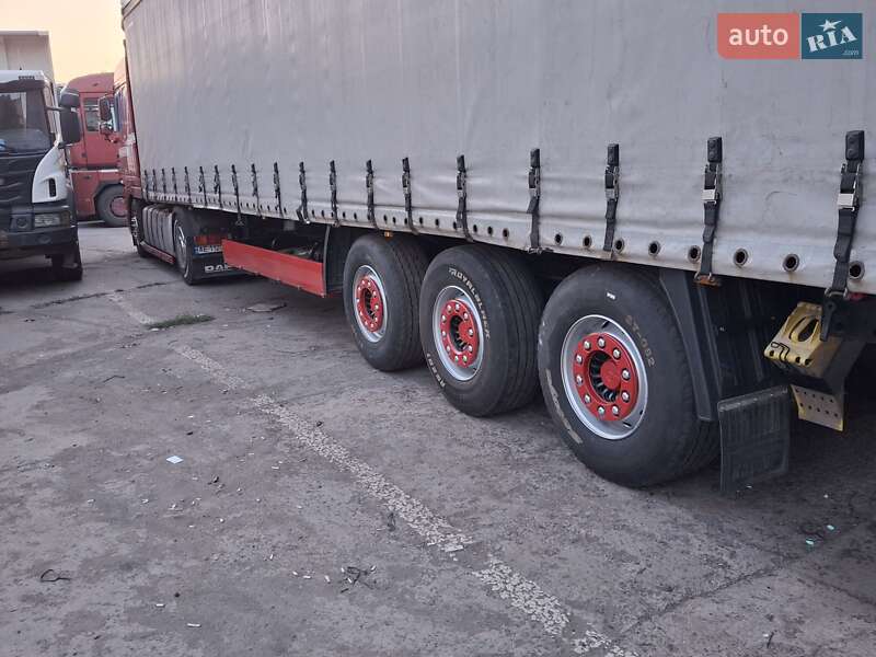 Тентованный борт (штора) - полуприцеп Krone SDP 27 2007 в Кривом Роге