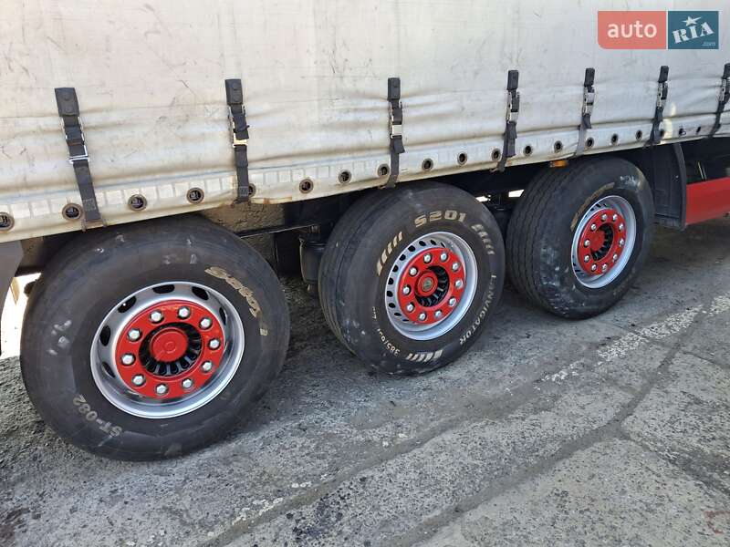 Тентованный борт (штора) - полуприцеп Krone SDP 27 2007 в Кривом Роге